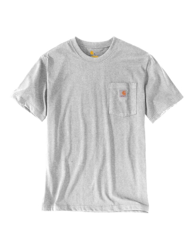 Футболка Carhartt K87 Heavyweight Pocket S/S