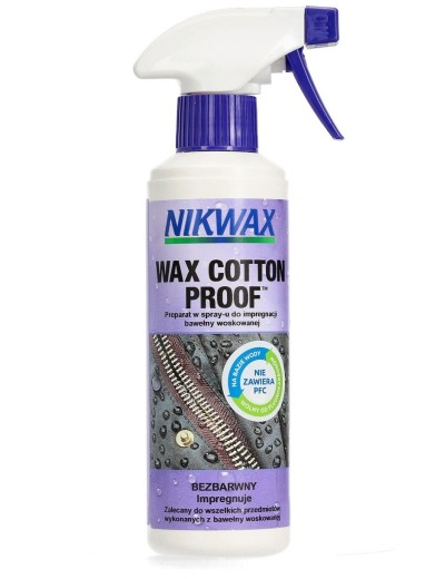 Просочення для вощеної бавовни Nikwax Wax Cotton Proof 300ml