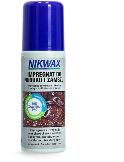 Просочення для взуття з нубуку та замші Nikwax Nubuck & Suede