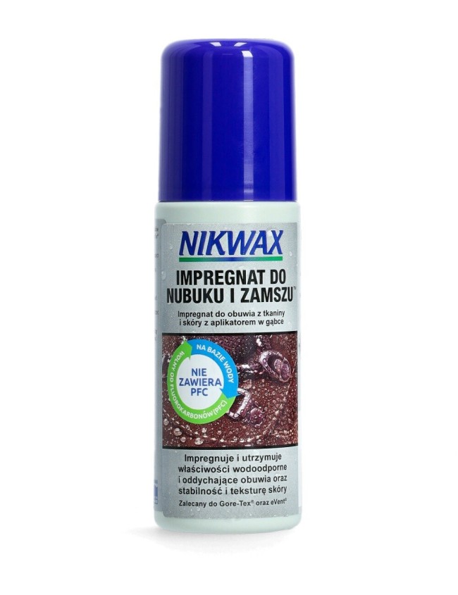 Просочення для взуття з нубуку та замші Nikwax Nubuck & Suede