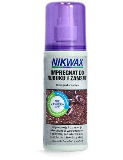 Просочення для взуття з нубуку та замші Nikwax Nubuck & Suede