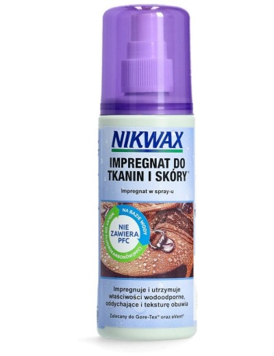 Просочення для взуття з тканини та шкіри Nikwax Fabric &