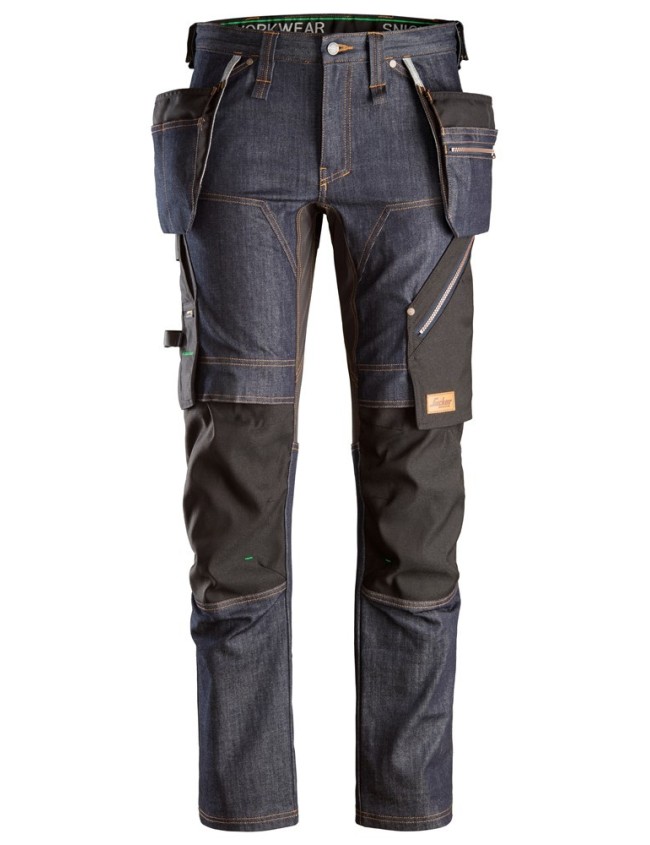 Робочі штани Snickers 6955 Denim FlexiWork+
