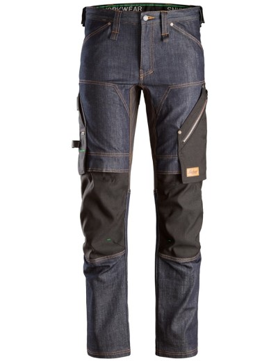 Робочі штани Snickers 6956 Denim FlexiWork+