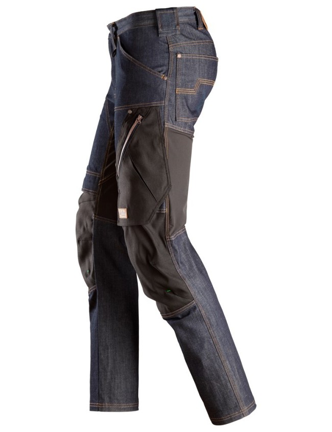 Робочі штани Snickers 6956 Denim FlexiWork+