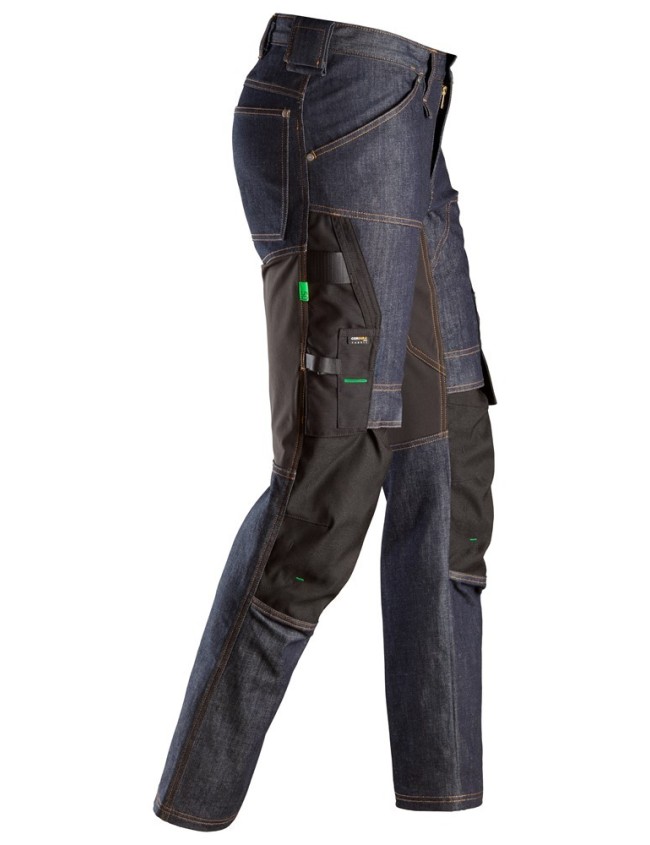 Робочі штани Snickers 6956 Denim FlexiWork+