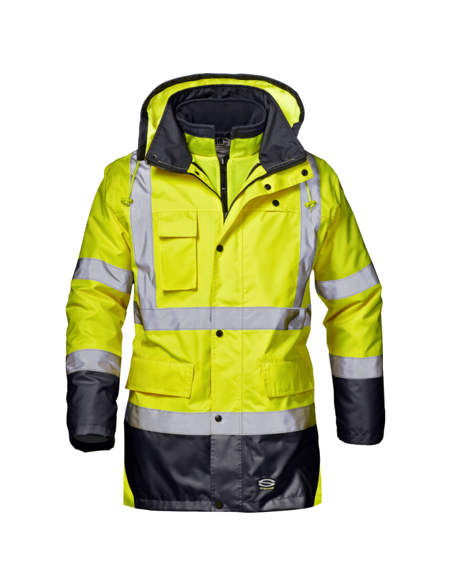 Сигнальна куртка Sir Safety Motorway 4в1