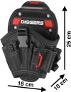 Кобура для шурупокрута Diggers Medium Drill Holster Pouch DK576