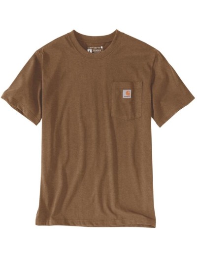 Футболка Carhartt K87 Heavyweight Pocket S/S