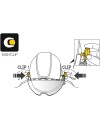 Окуляри Petzl Vizen для каски Vertex