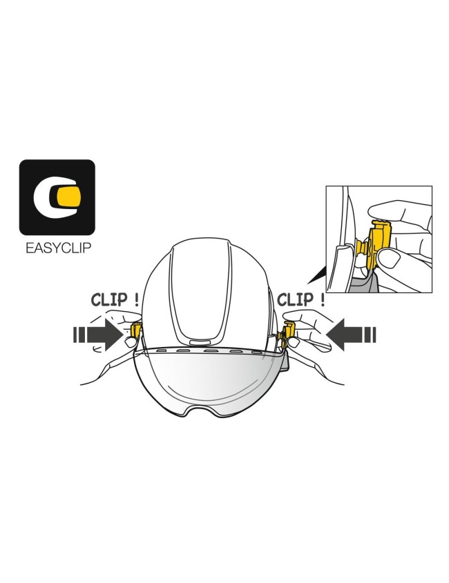 Окуляри Petzl Vizen для каски Vertex