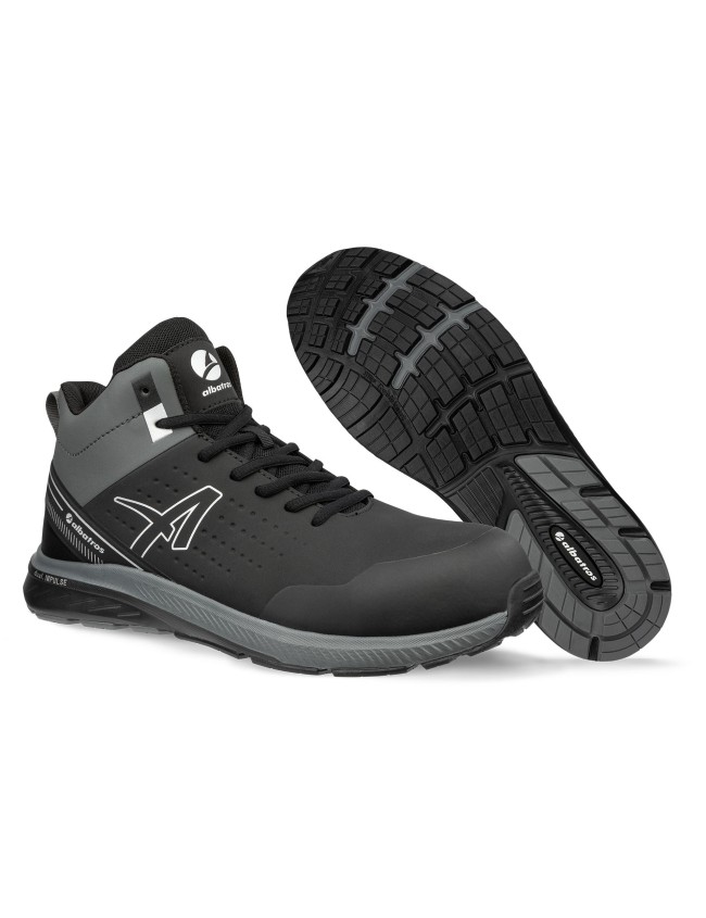 Робоче взуття високі Albatros Vigor 2 black mid S3