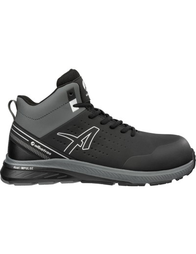 Робоче взуття високі Albatros Vigor 2 black mid S3