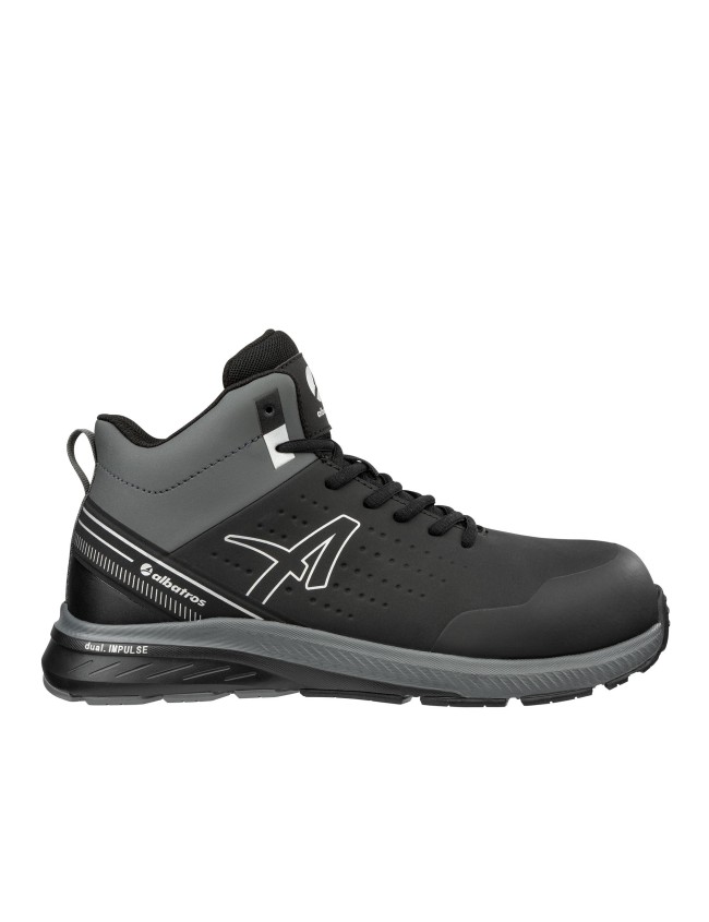 Робоче взуття високі Albatros Vigor 2 black mid S3
