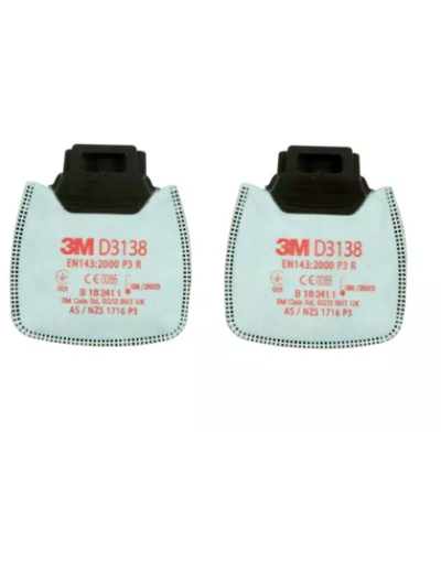 Фільтр протипиловий до маски 3M D3138 Secure Click з