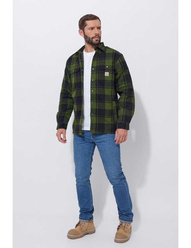 Сорочка фланелева утеплена Carhartt Heavyweight Flannel Sherpa