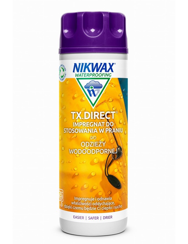 Просочення для одягу від дощу Nikwax TX. 