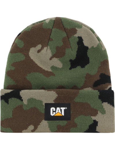 Зимова шапка CAT Label Cuff