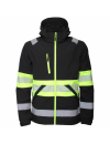 Сигнальна куртка softshell Bosafety Valencia C1