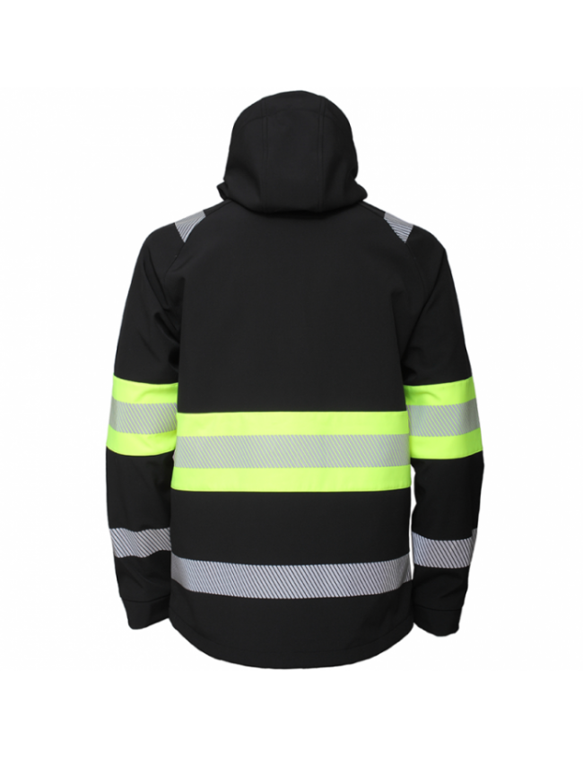 Сигнальна куртка softshell Bosafety Valencia C1