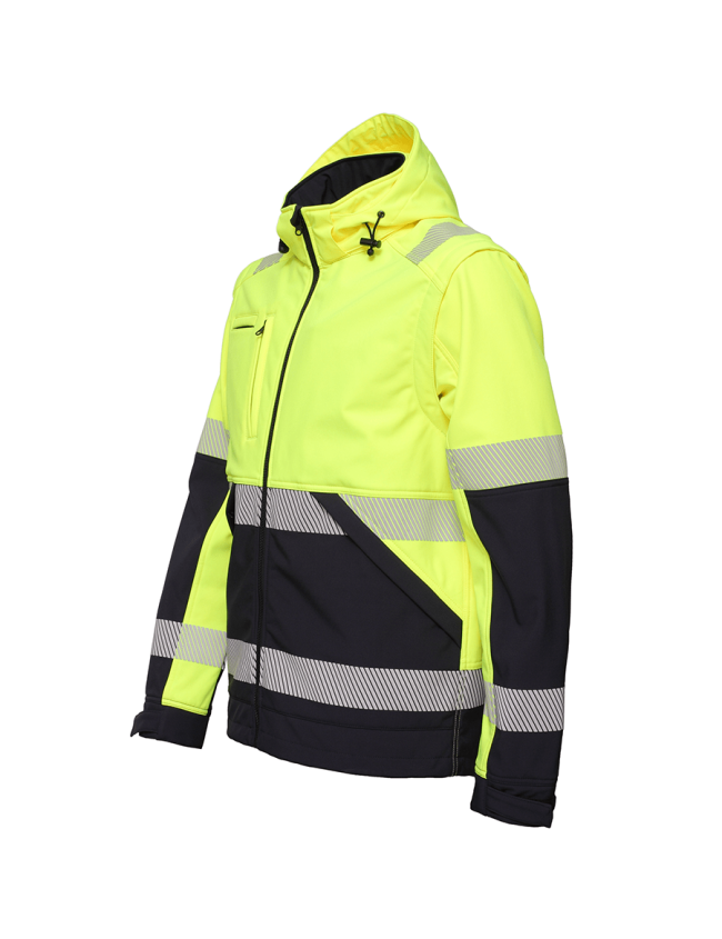 Сигнальна софтшел куртка Bosafety Valencia C2