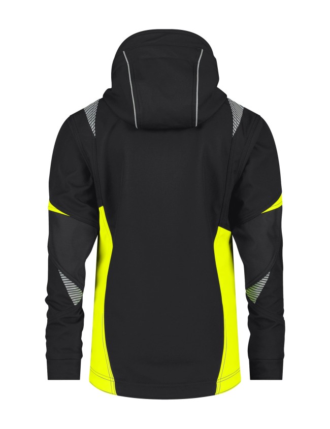Куртка жіноча сигнальна softshell Dassy Kalama