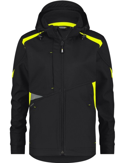Куртка жіноча сигнальна softshell Dassy Kalama