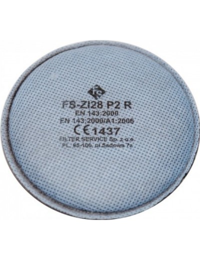 Фільтр до маски P2 з активованим вугіллям FS-ZI28 P2 R