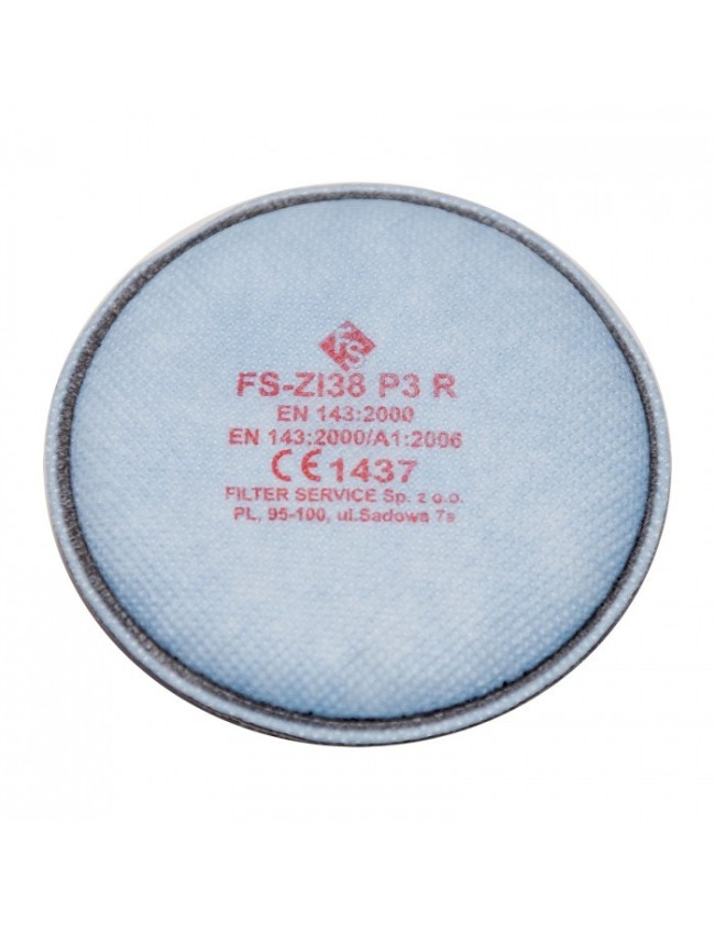 Фільтр до маски P3 з активованим вугіллям FS-ZI38 P3 R