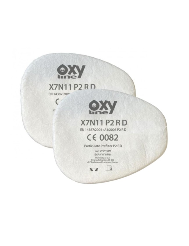 Фільтр протипиловий до маски P2 OXYPRO X7N11 P2 R