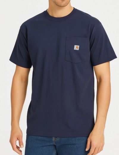 Футболка Carhartt K87 Heavyweight Pocket S/S