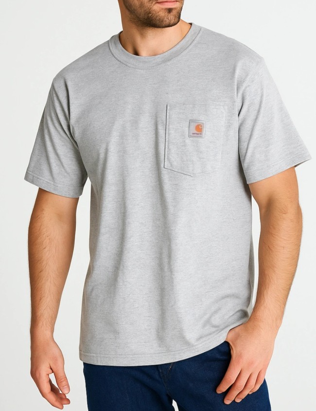 Футболка Carhartt K87 Heavyweight Pocket S/S
