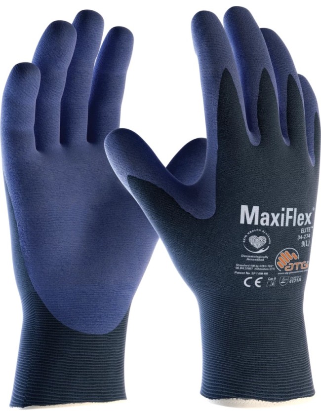 Рукавиці робочі ATG MaxiFlex Elite 34-274