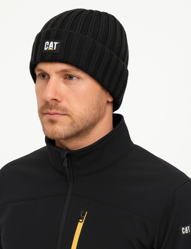 Зимова шапка CAT Ribbed W01791