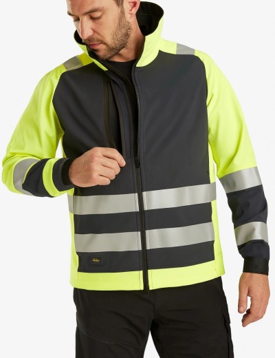 Куртка softshell чоловіча світловідбивна Snickers 1539