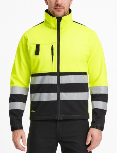 Сигнальна куртка softshell Snickers 1509