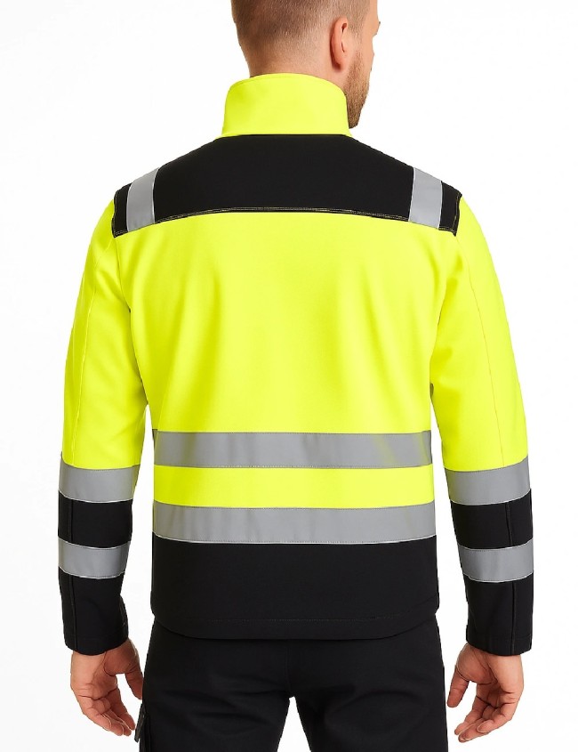 Сигнальна куртка softshell Snickers 1509