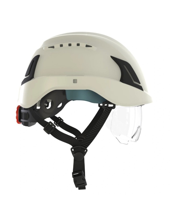 Захисна каска з окулярами Protekt Atra 50V