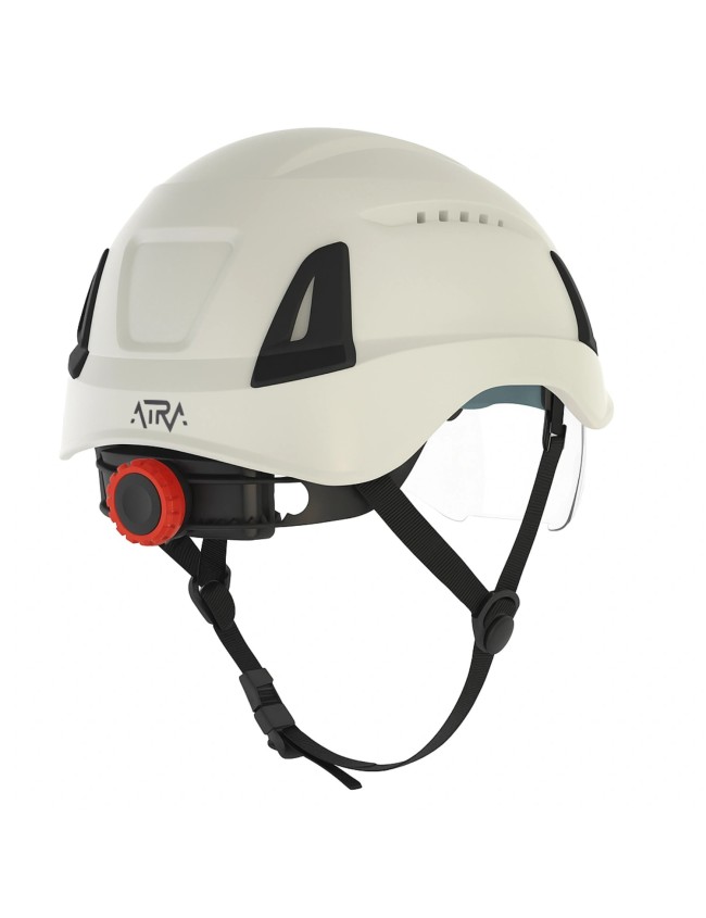 Захисна каска з окулярами Protekt Atra 50V