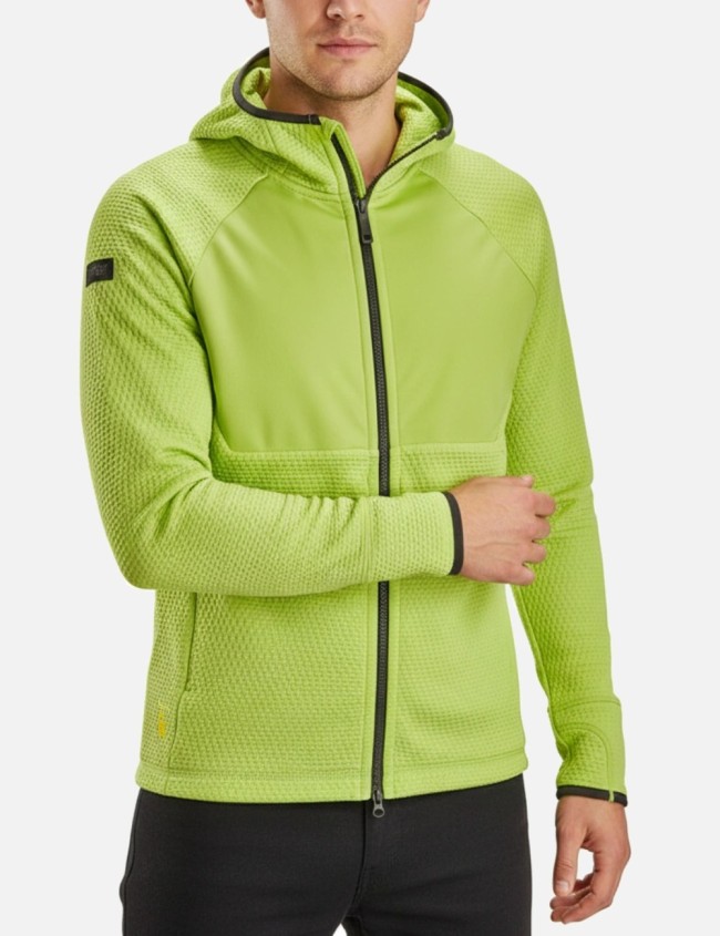 Робоча кофта з капюшоном Snickers 8405 Flexi Work Lime