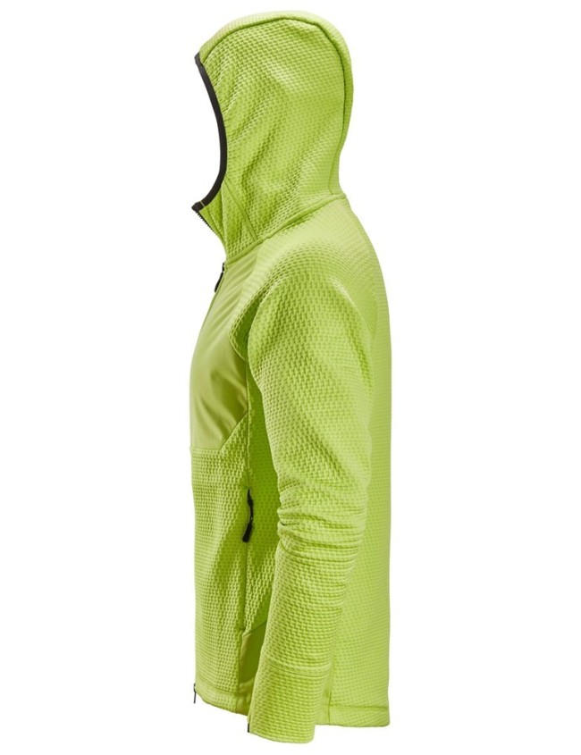 Робоча кофта з капюшоном Snickers 8405 Flexi Work Lime