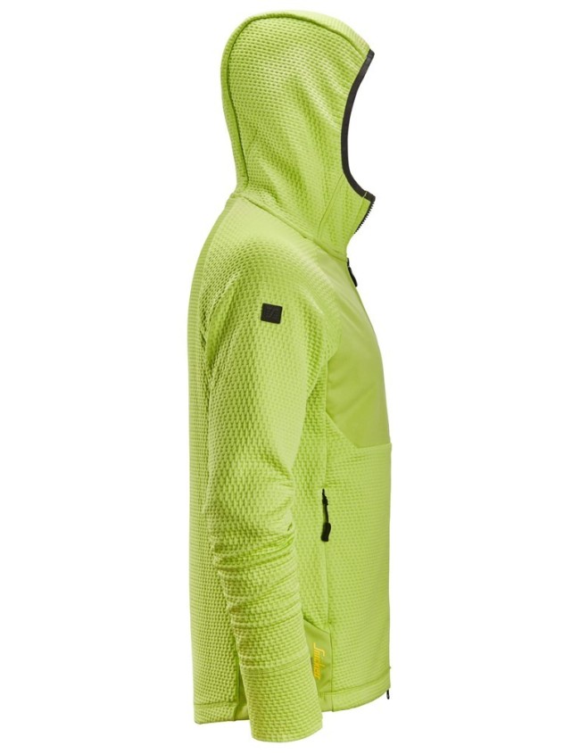 Робоча кофта з капюшоном Snickers 8405 Flexi Work Lime