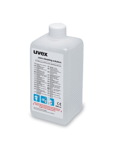 Рідина для чищення окулярів та гоглів UVEX 0,5L