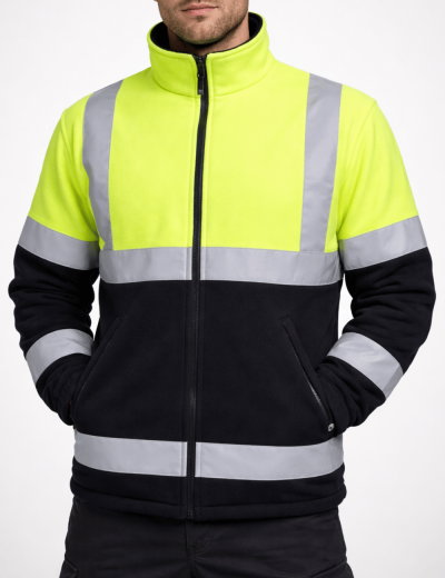 Робоча куртка BoSafety Fleece C2 Hi-Vis