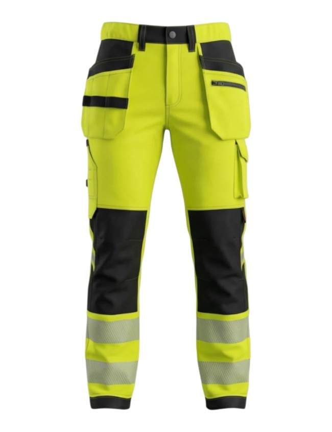 Сигнальні робочі штани BoSafety Tension Pro C2