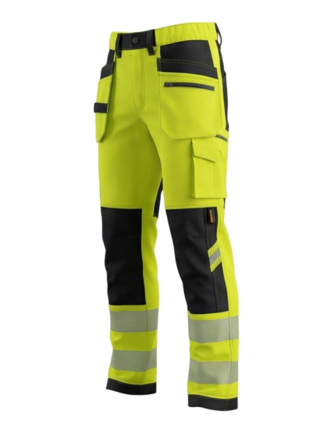 Сигнальні робочі штани BoSafety Tension Pro C2