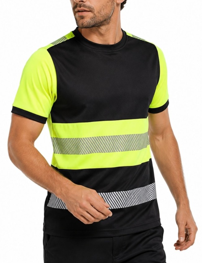 Сигнальна футболка Bosafety Santiago