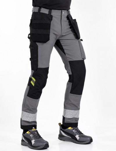 Робочі штани еластичні Bosafety Tension Plus | Balticworkwear.com.ua