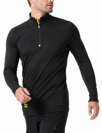 футболка Helly Hansen Lifa з напівзастібкою
