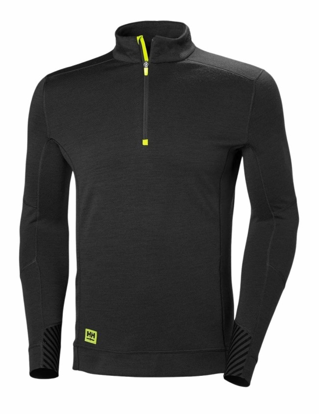 футболка Helly Hansen Lifa з напівзастібкою